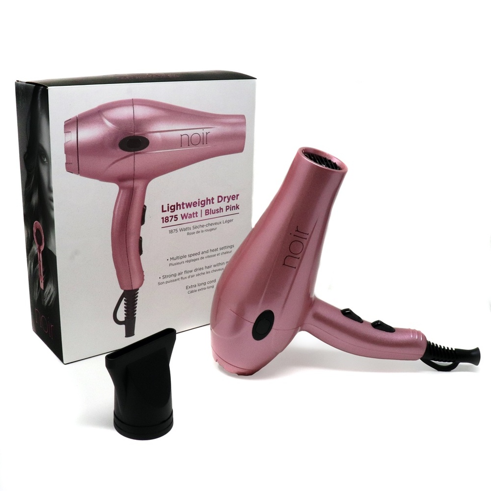 Noir Lightweight 1875 Watt Hair Dryer